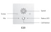 Akuvox E20S Single Button Vandal-resistant Emergency IP Intercom